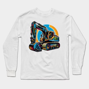 Excavator Long Sleeve T-Shirt